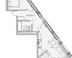 Дизайн-проект квартиры 3 в Солнечный Дарсан