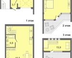 Дизайн-проект квартиры Б4 в Солнечный